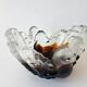 Midcentury Pertti Santalahti Glass Bowl, Humppila, Finland, 1960s