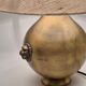 Table lamp in brass with lion decor, Swedish Grace 1920/30s