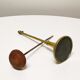Old store brass hat rack