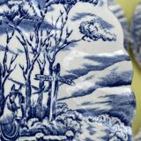 Série de 8 assiettes à dessert Myott « Royal Mail » – faïence du Staffordshire