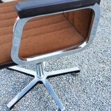 70s swivel office chair and adjustable height