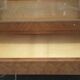 Vitrine vintage en placage de palissandre