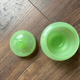 Vintage glass candy box