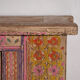 Antique carved low cabinet with drawers in pine – Xinjiang, circa 1900