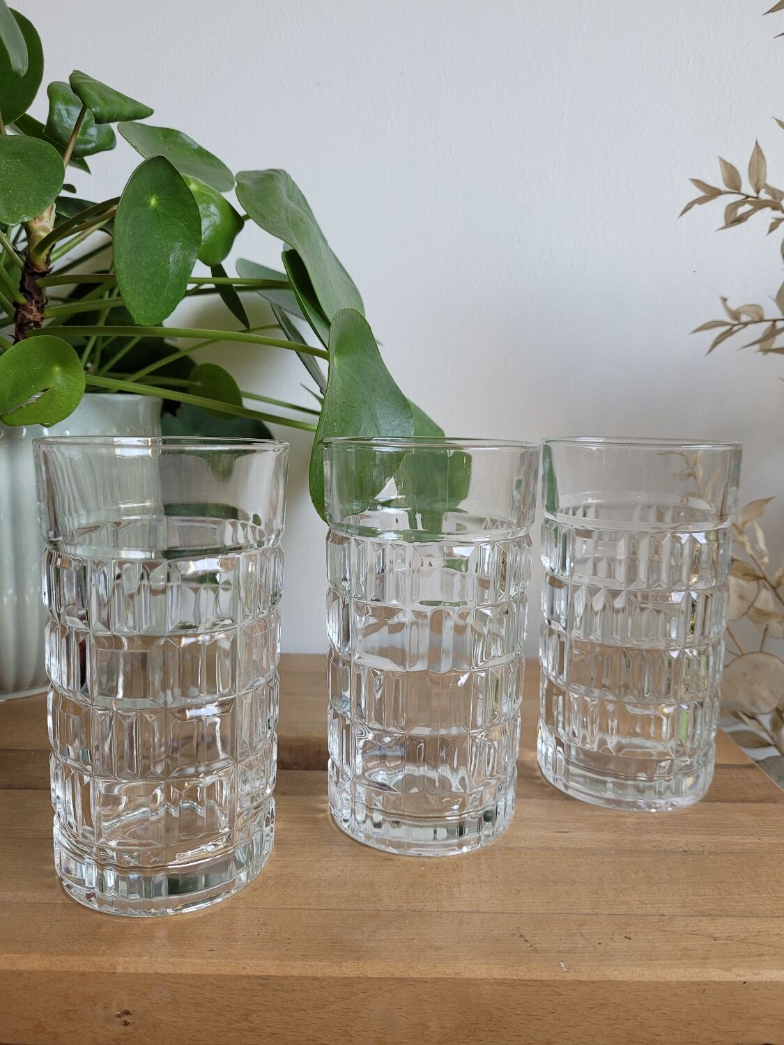 Verres à Pied Arcoroc Linéal 25cl Trempé - Lot De 2, Résistants Chocs, Design Moderne