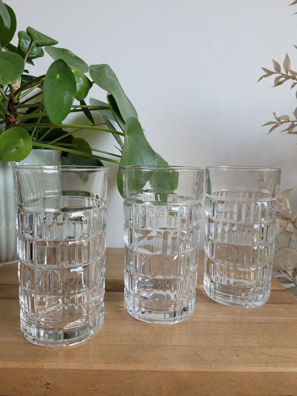 Verres à Pied Arcoroc Linéal 25cl Trempé - Lot De 2, Résistants Chocs, Design Moderne