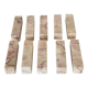 10 covered stand vintage marble knife holder