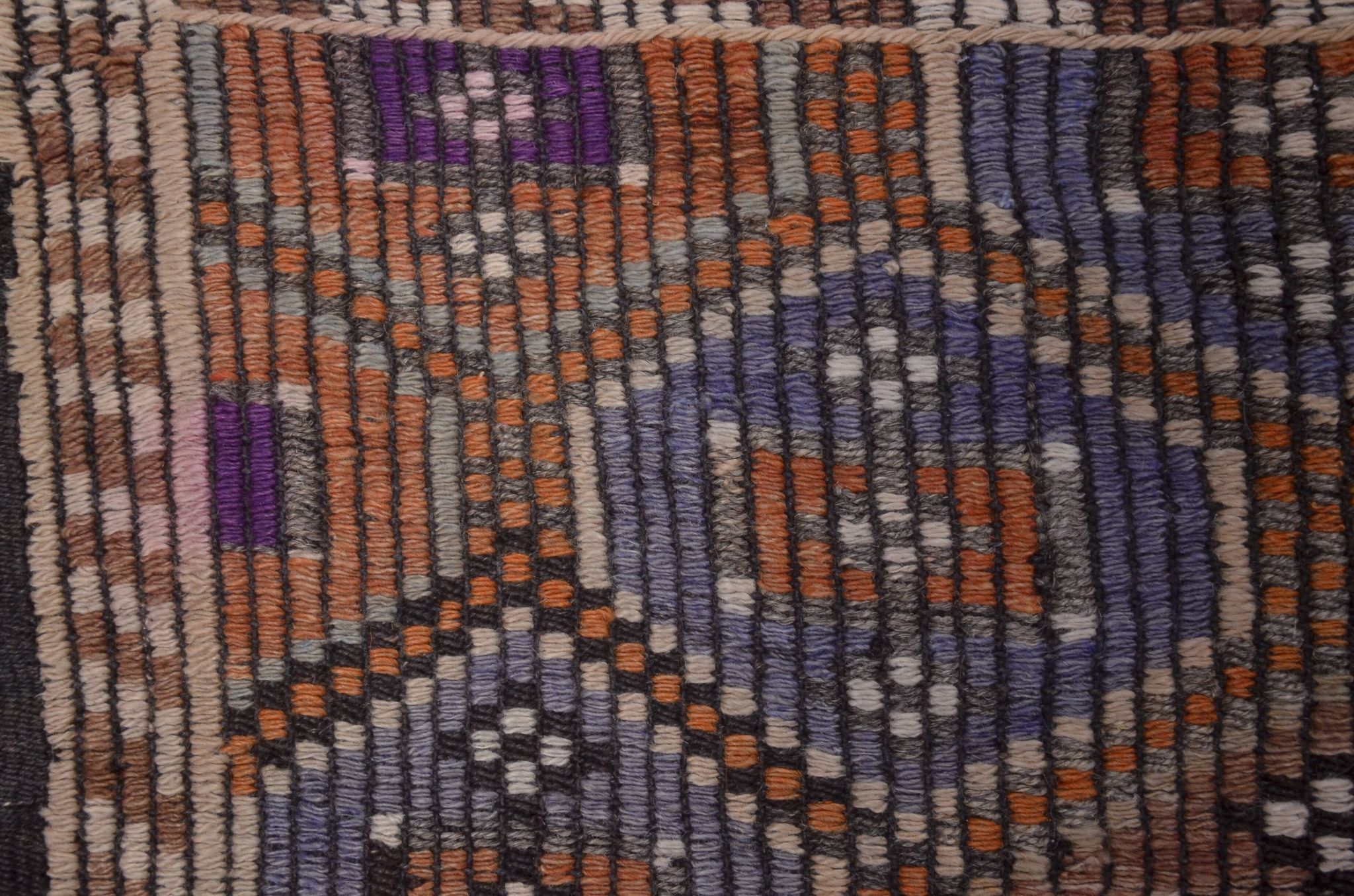 Tapis Kilim multicolore Oushak sku c258