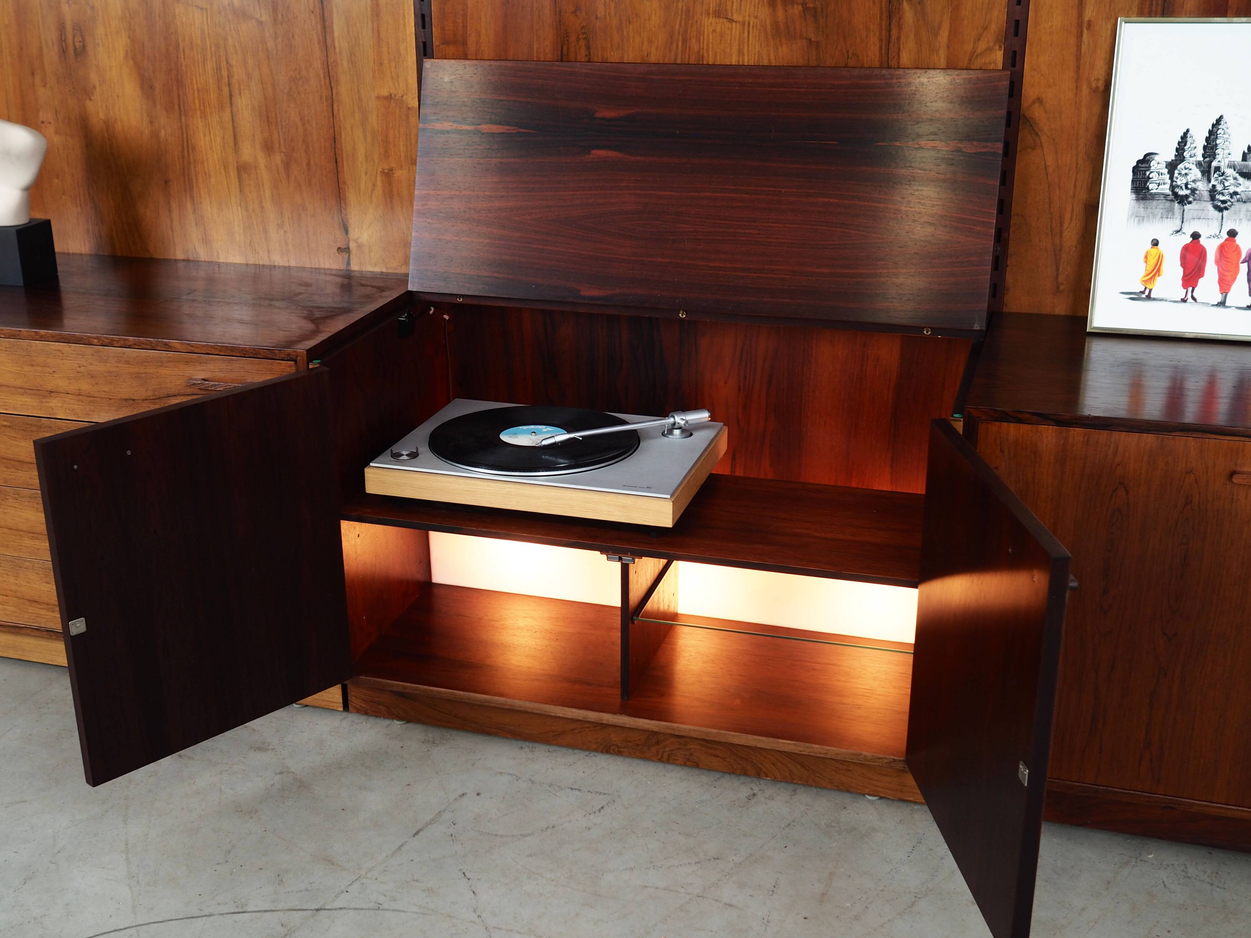 Wall unit, Danish design, 1960s, designer: Kai Kristiansen