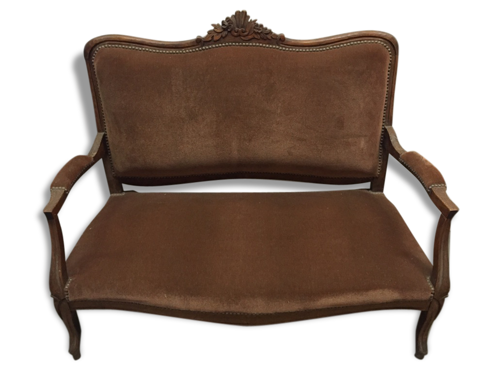 Living room wood and fabric 1930