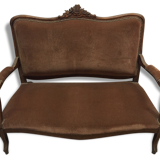 Living room wood and fabric 1930