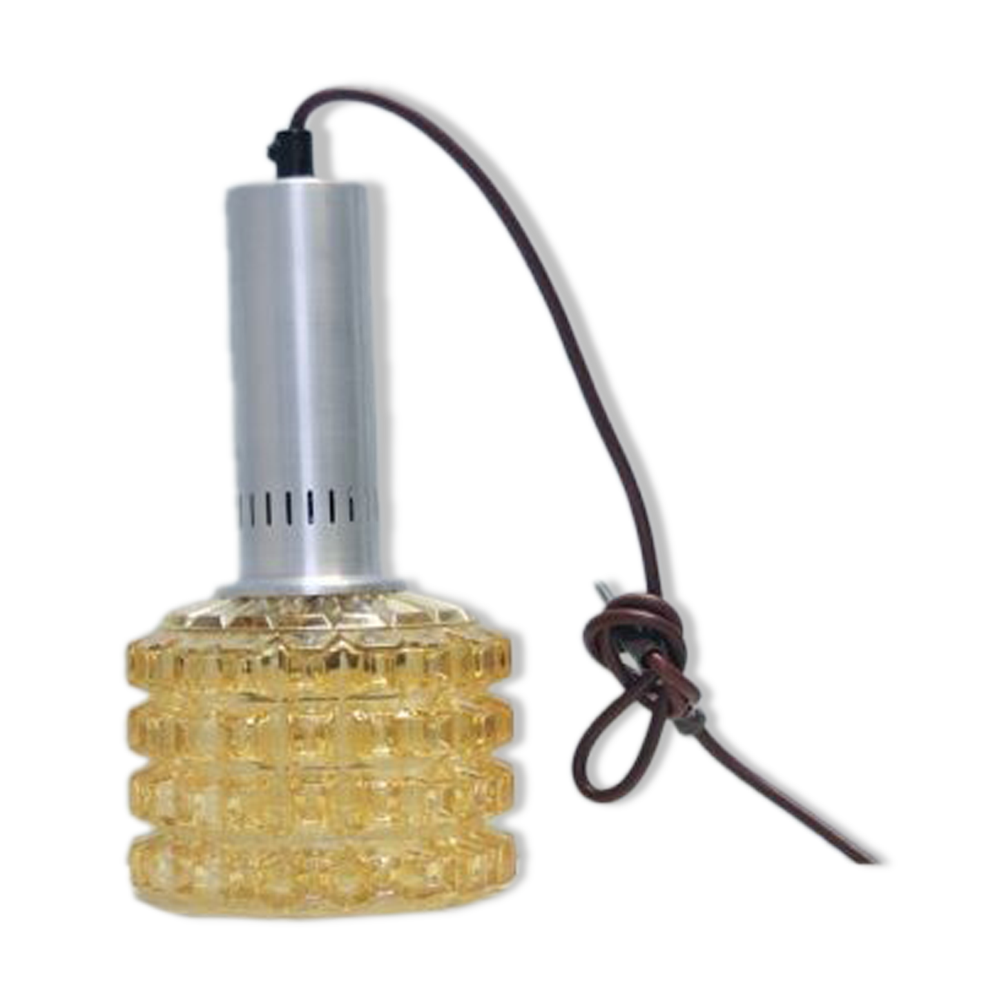 Vintage pearl glass pendant lamp