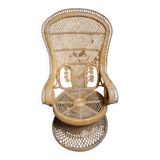 Emmanuelle rattan armchair