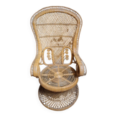Fauteuil en rotin emmanuelle