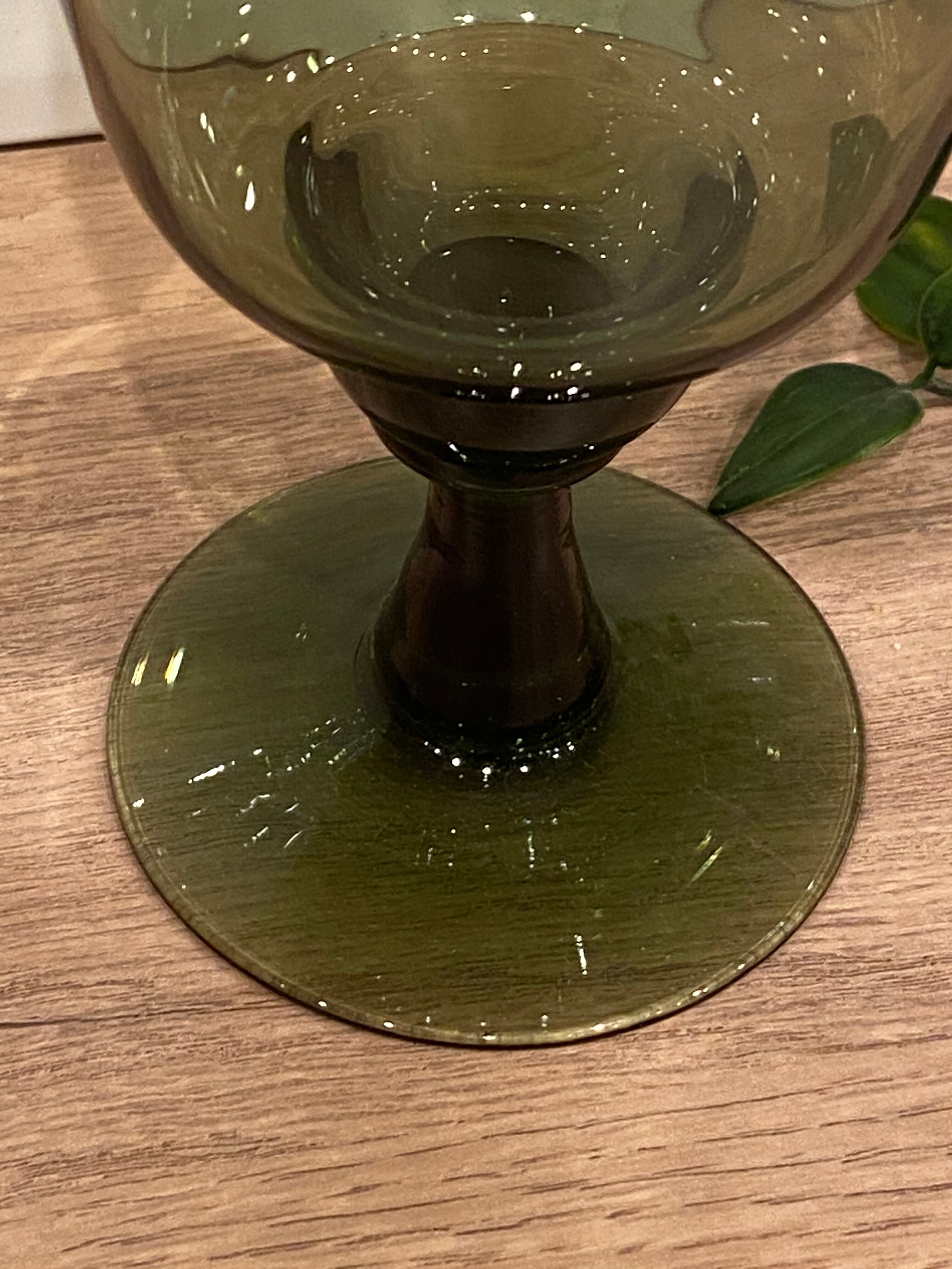 Coupe calice en verre