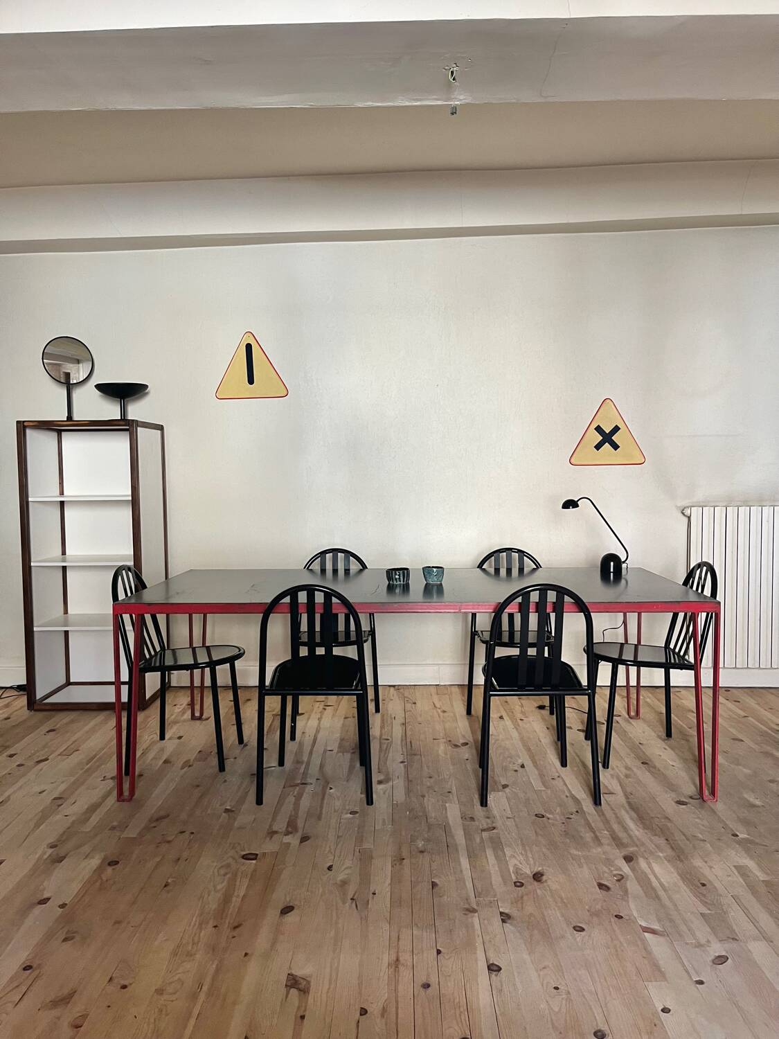 Set of 6 Robert Mallet Stevens chairs