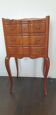 Nightstand with 3 drawers in louis xv style