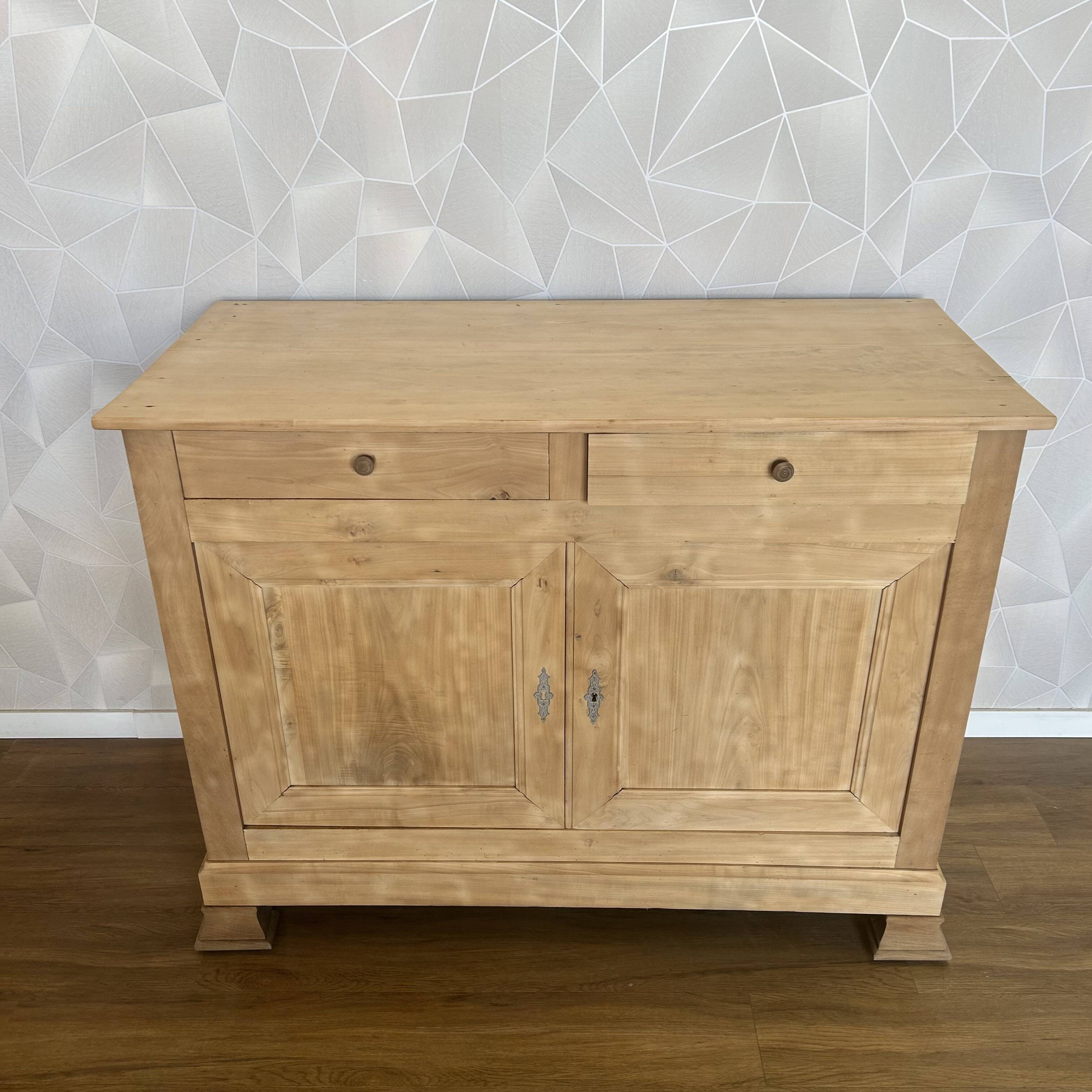 Parisian buffet sandblasted and stripped