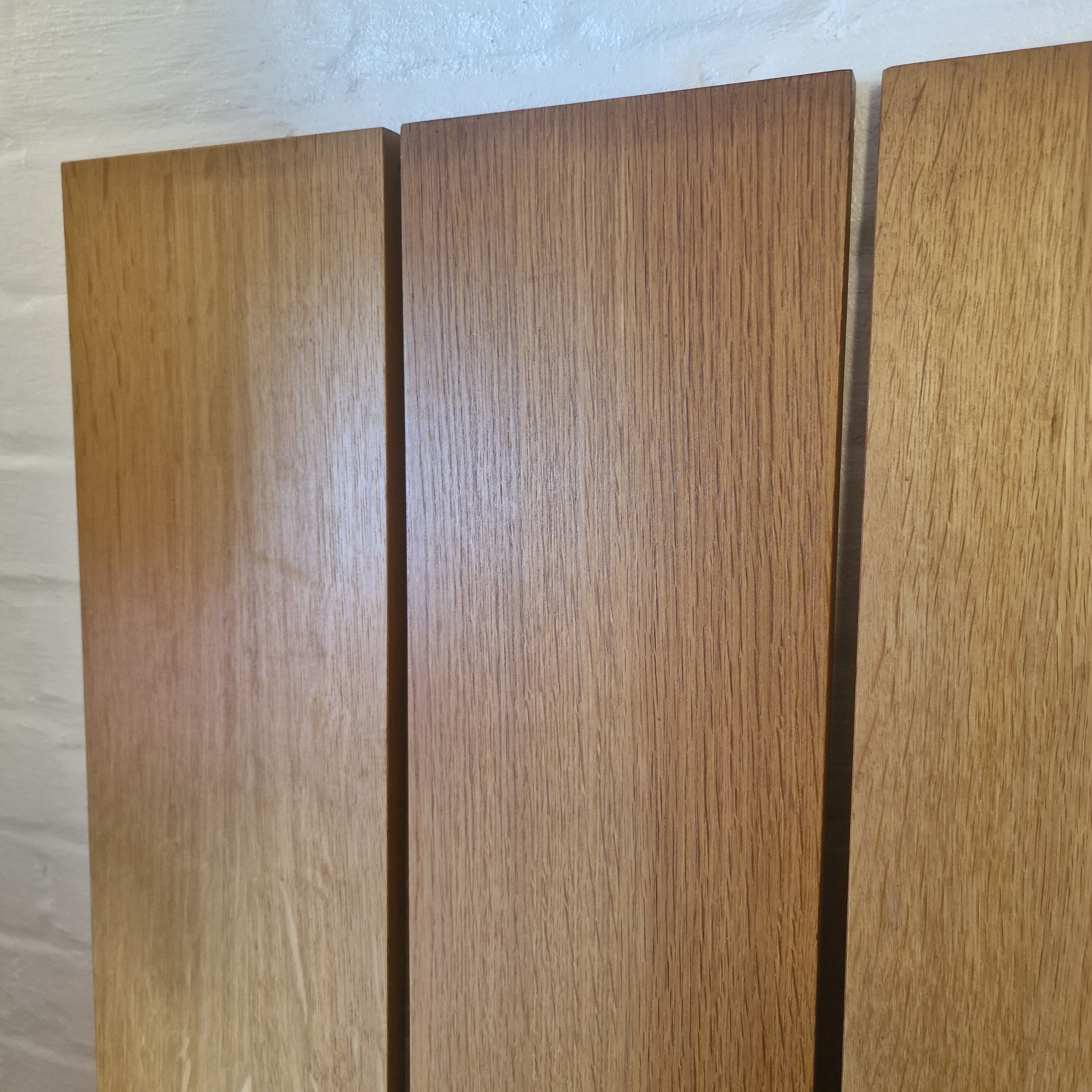 Scandinavian wall shelves teak & metal, 1960s