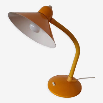 Lampe de bureau Aluminor jaune-orange