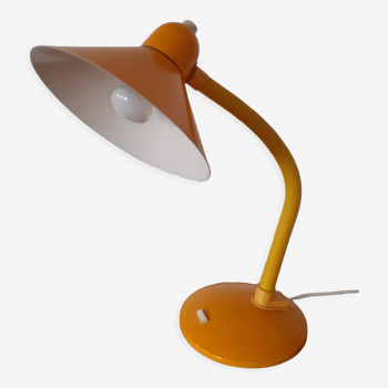 Yellow-orange Aluminor desk lamp