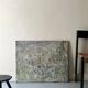 Tableau contemporain, toile abstraite sur châssis, technique mixte