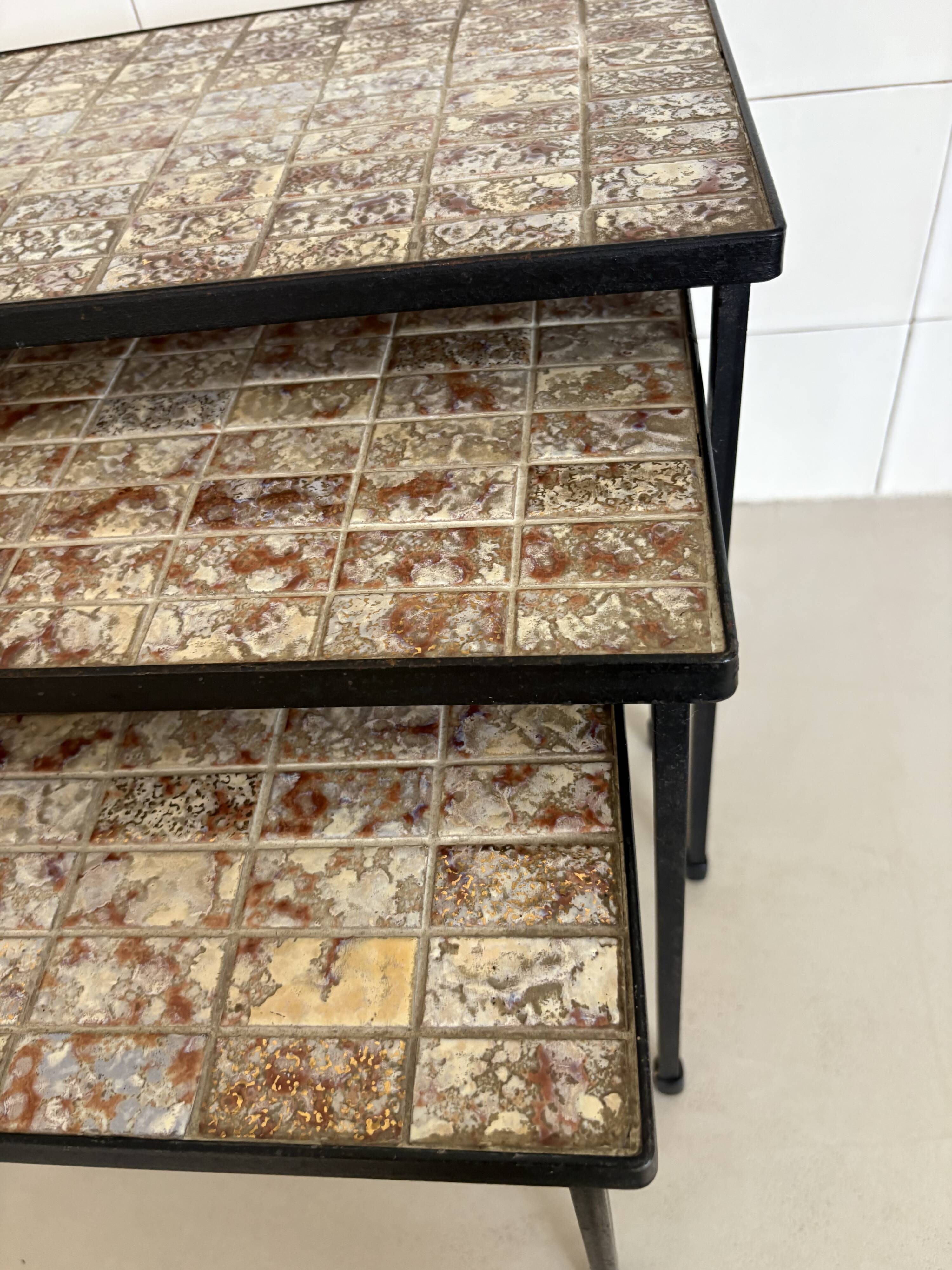 Nested tables circa 1960