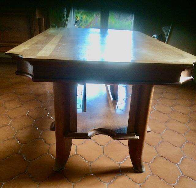 Solid oak table