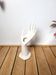 Vintage hand ring holder and soliflore vase