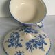 Set of dishes, salad bowl, soup kitchen - blue decor