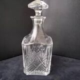 Arques crystal whiskey decanter Fontenay model in its original box