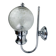 XL chrome and bubbled glass wall light Limburg, 1970s