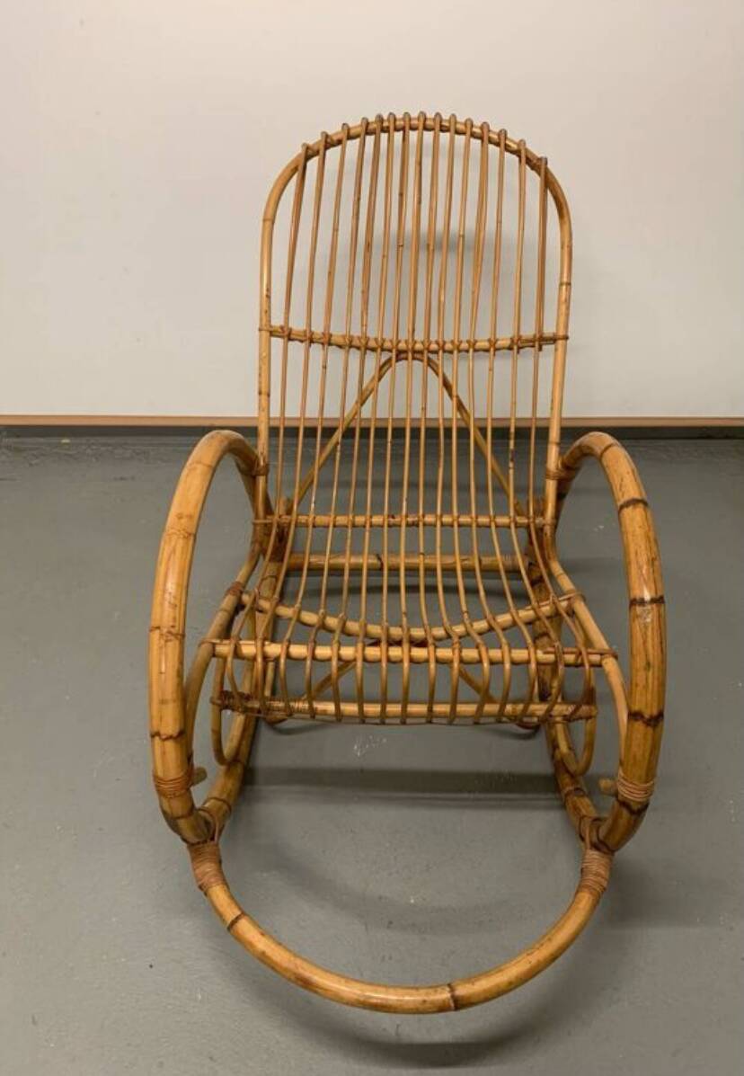 Rocking chair Rohé Noordwolde 1960