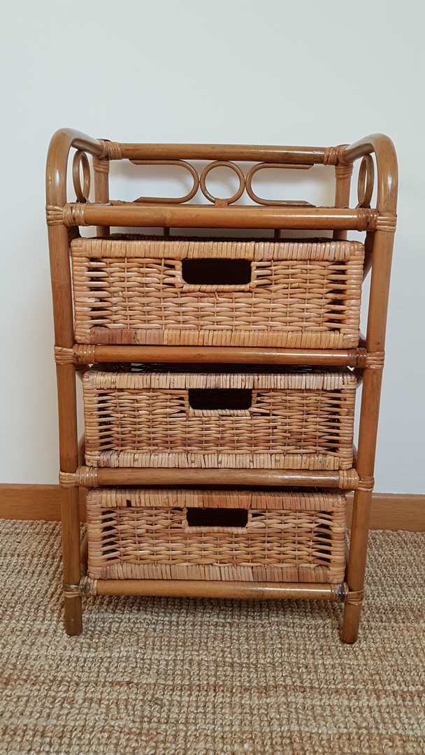 Dresser in rattan