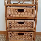 Dresser in rattan