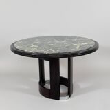 Art Deco marble dining table