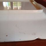 Rectangular dish from gien end of the 19th century 1880