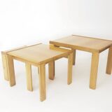 Nest of tables ‘777’ by Afra and Tobia Scarpa for Cassina, 1960