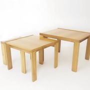 Nest of tables ‘777’ by Afra and Tobia Scarpa for Cassina, 1960