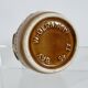 Ceramic vase with floral decoration "West Germany" 50s 60s