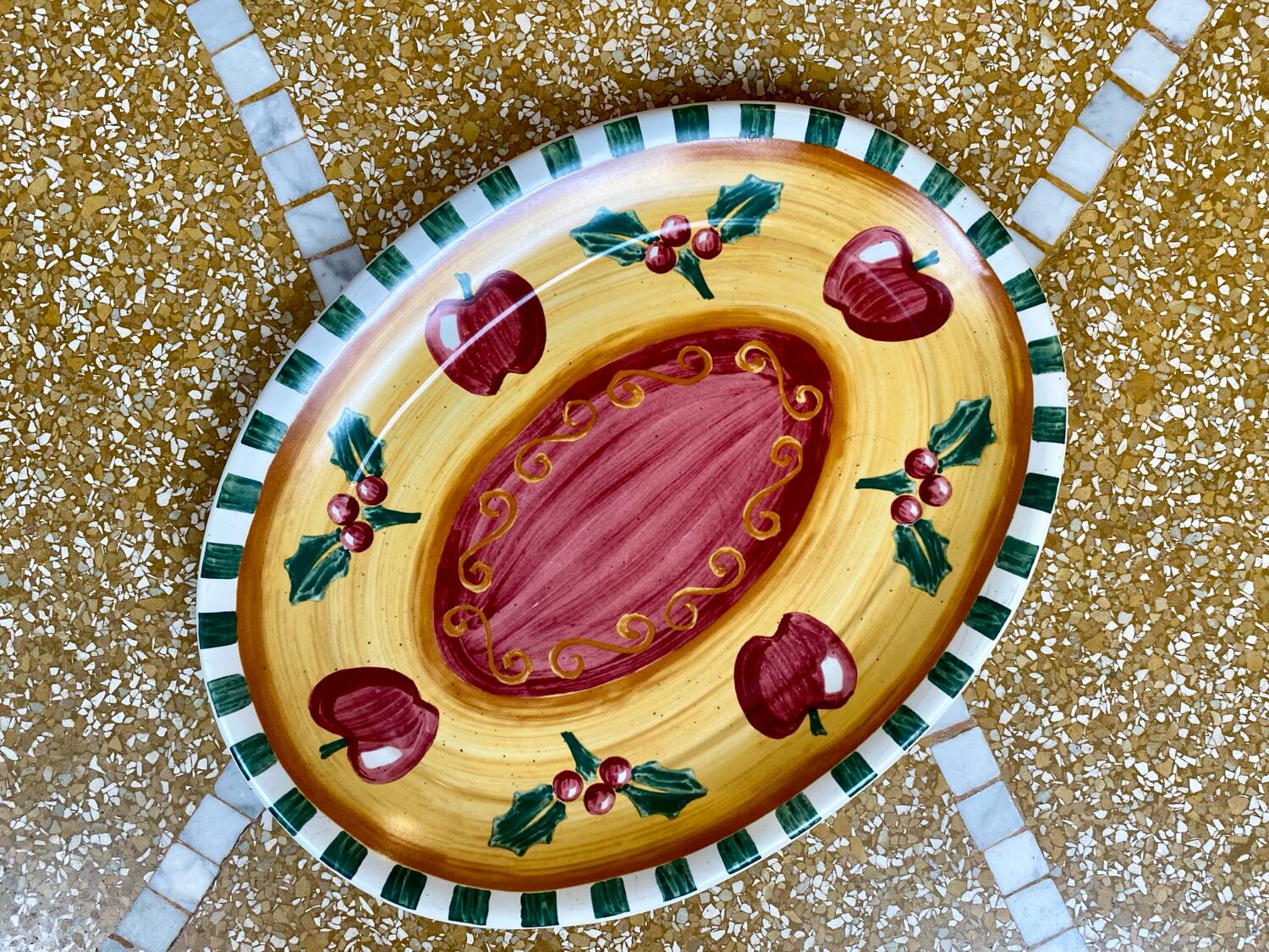 Large oval dish Villeroy & Boch Gallo Design