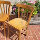 2 bistro chairs