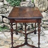 Louis XIII Style Walnut Writing Table, 19th Century