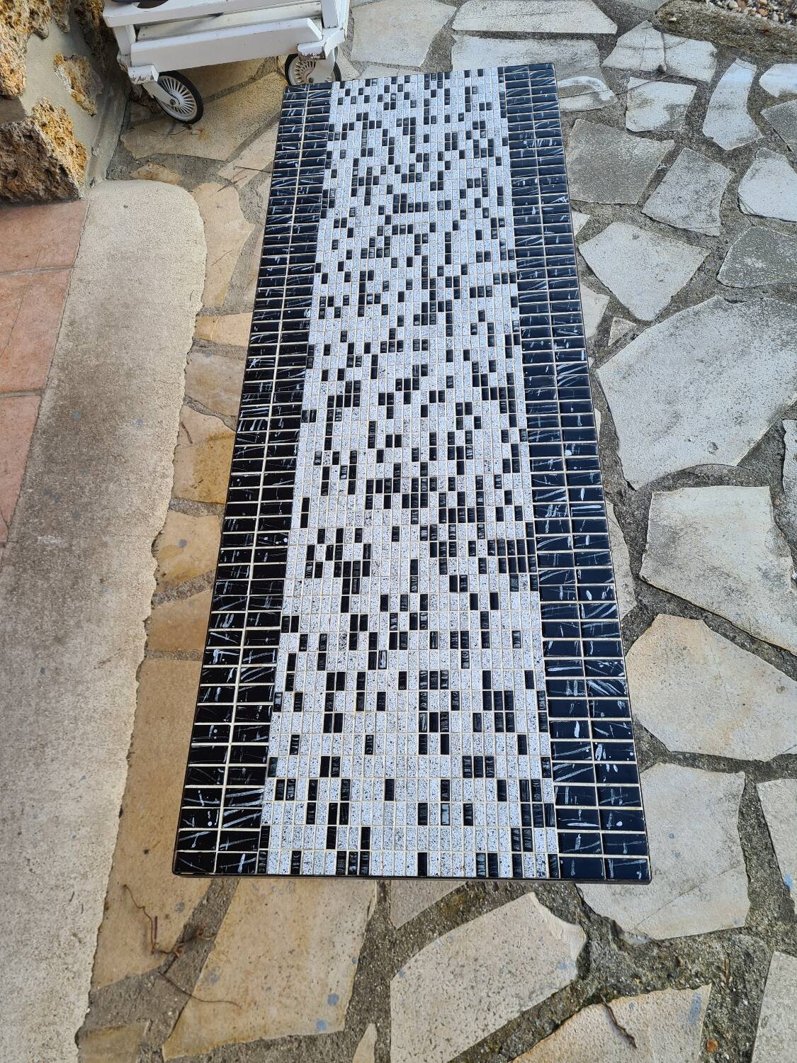 Vintage ceramic coffee table