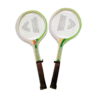 Junior tennis Donnay rackets pair