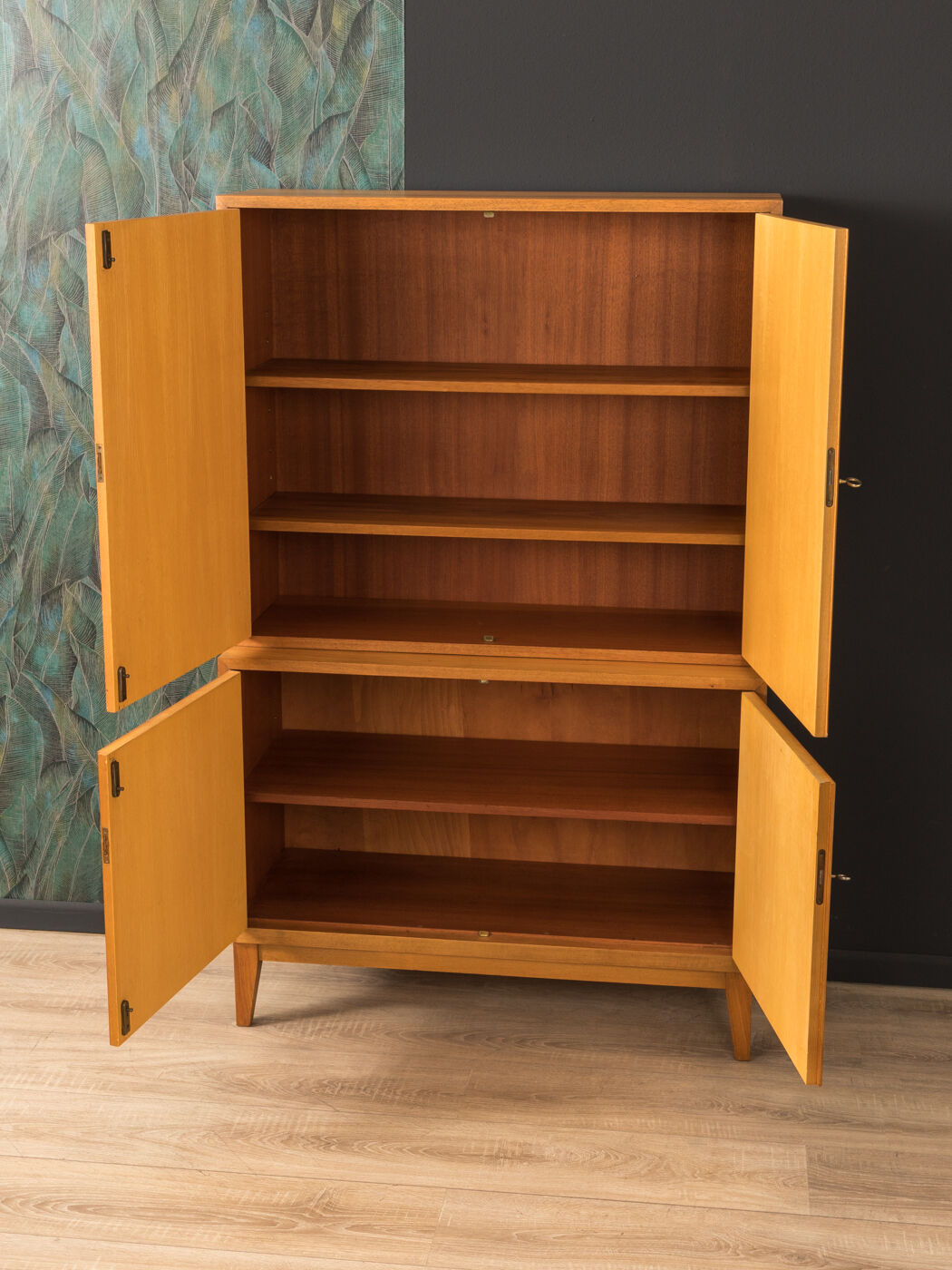 Armoire en noyer de WK Möbel des années 1950