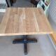 Table bistrot bois vintage
