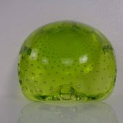 Green Sommerso Murano Glass Ashtray, Italy, 1960s