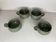 Set of 4 coffee cups