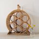Rattan bottle holders